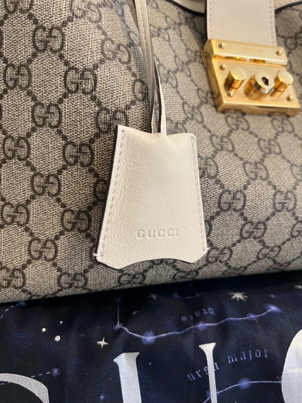 GUCCI Padlock GG Medium Shoulder/Tote Bag (EUC) - Picture 15 of 15